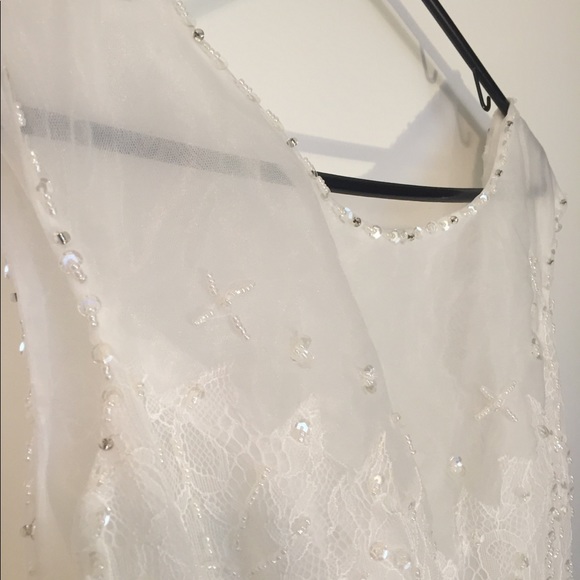 White lace prom dress!! - Picture 4 of 6